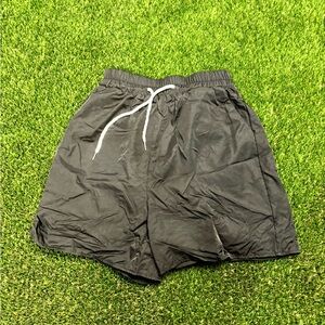 Men's Black Athletic Shorts